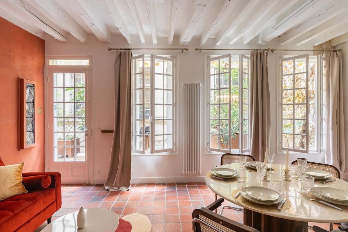 Parisian Duplex In Marais With Sauna Exterior foto