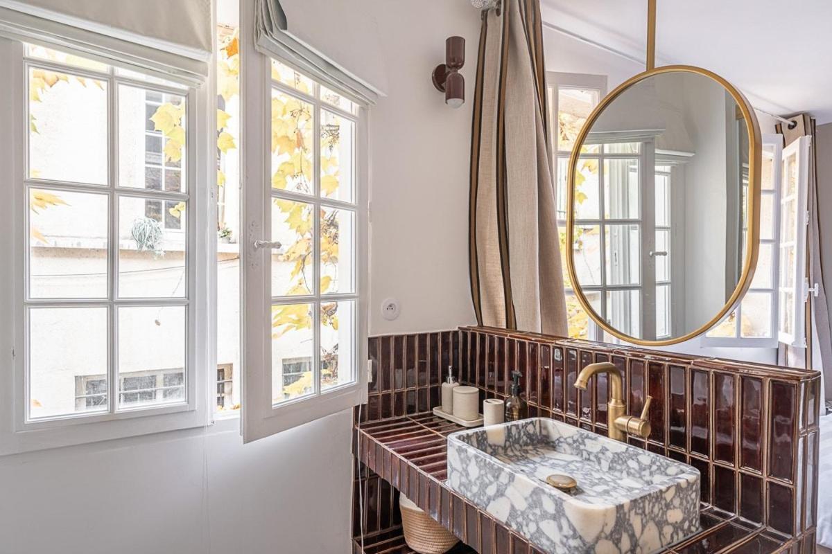 Parisian Duplex In Marais With Sauna Exterior foto